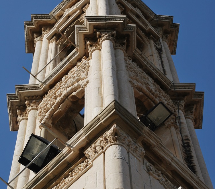 Vavla Larnaca St. George Bell Tower closeup